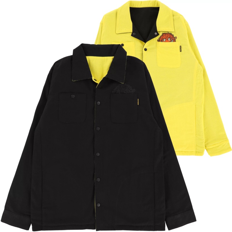 Anti-Hero Grimple Reversible Jacket (Black/Yellow) M