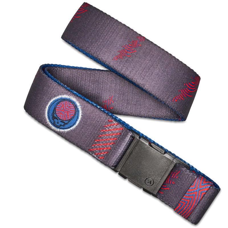 Arcade Grateful Dead We Are Everywhere Stretch Belt Charcoal