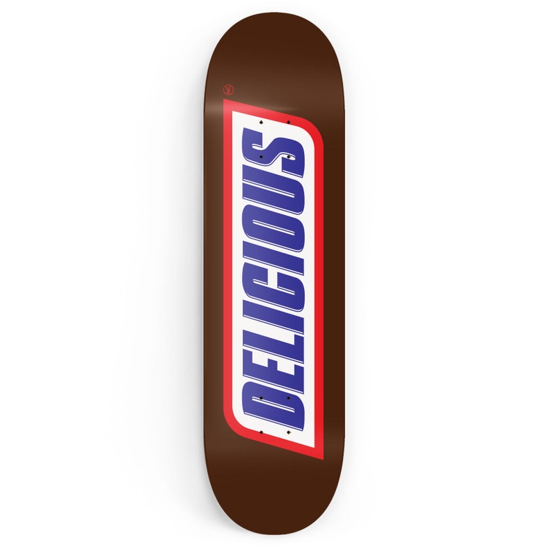 Edible Concrete Delicious Candy Bar Series Deck 7.75 in 7.75 in