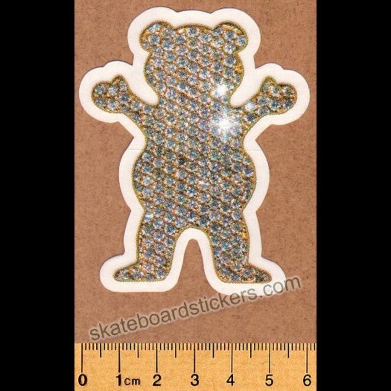 Grizzly Griptape Skateboard Sticker