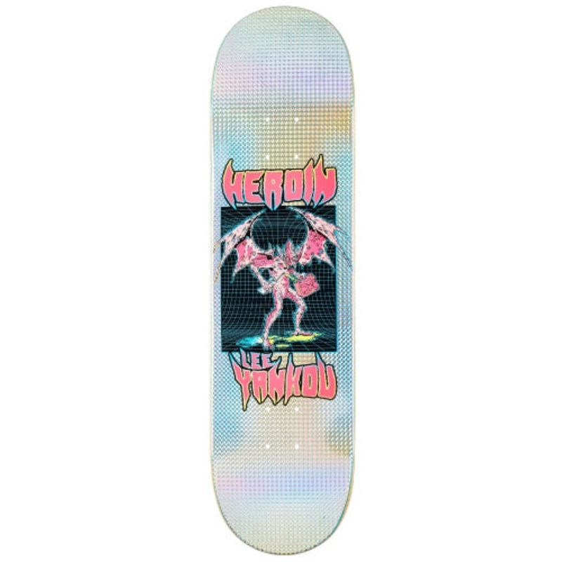 Heroin Yankou Hellscape Skateboard Deck Holographic 8.25″ 8.25″