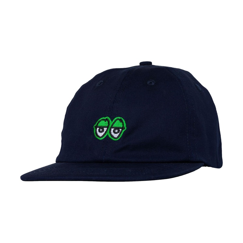 Krooked Eyes Adjustable Strapback Navy/Green