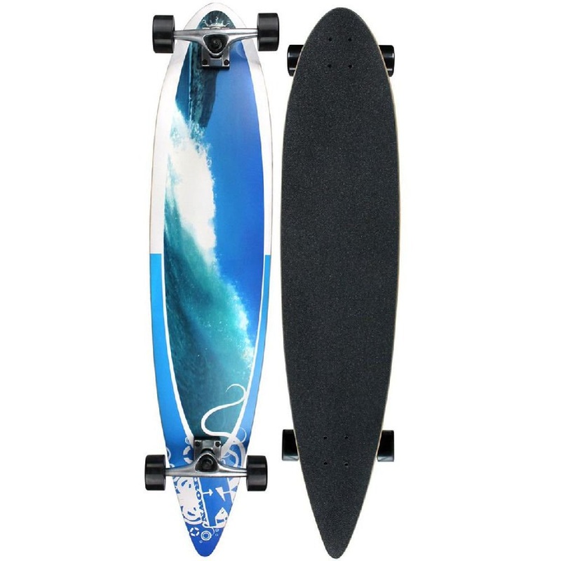 Krown Rip Tide 43″ Pintail Longboard Complete