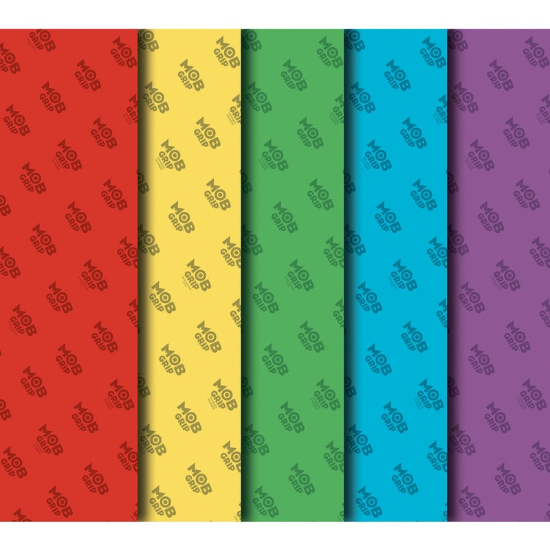 Mob Griptape “Transparent Colors” Assorted Color 9″ Grip Red