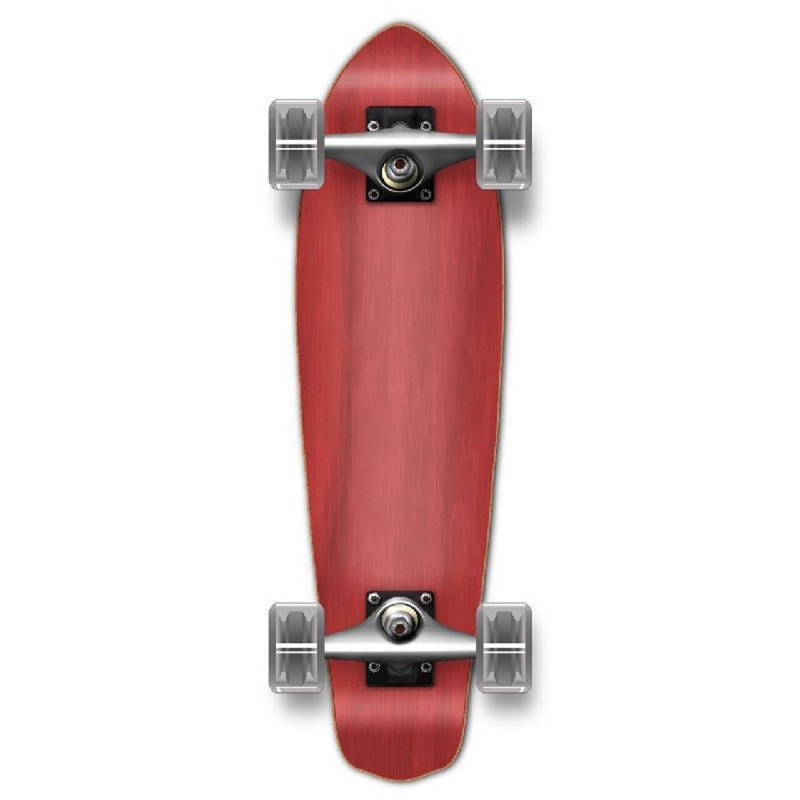 Punked Stained Red Micro Cruiser Complete