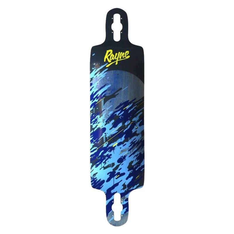 Rayne Demonseed Wave Camo 39″ Double Drop Longboard Deck Deck