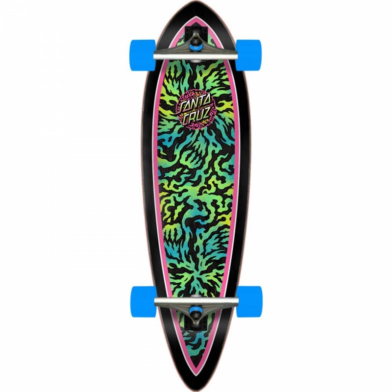 Santa Cruz Obscure Dot 33″ Pintail Longboard Complete Complete