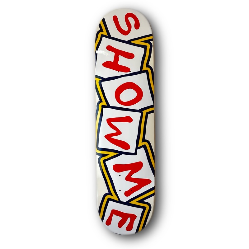 Show Me Blocks 8.25″ Skateboard Deck 8.25″ WB 14.375″