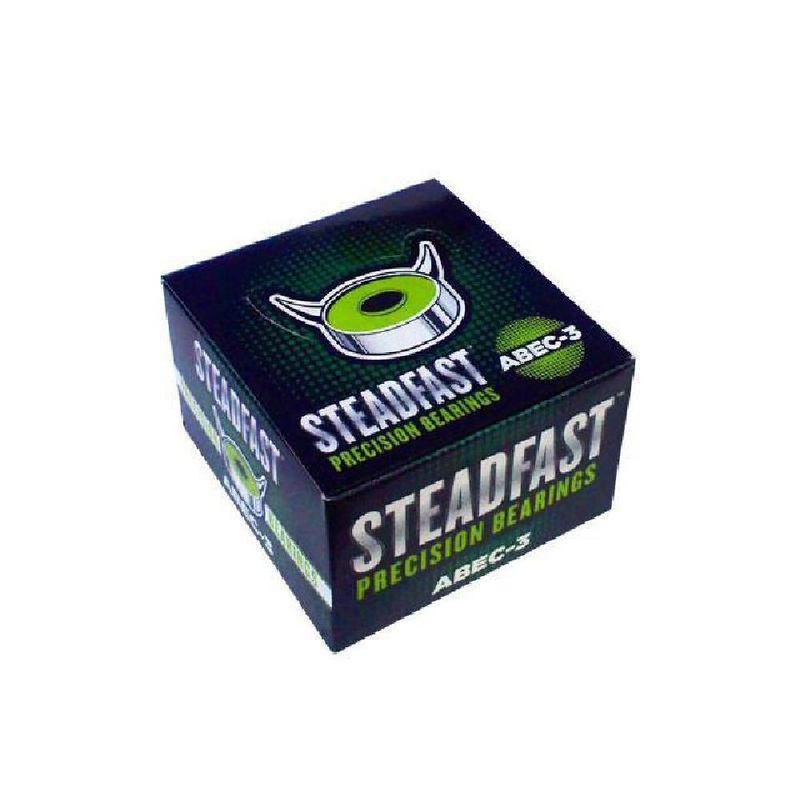 Skateboard Precision Bearings Abec-3 – Steadfast – Pack of 10