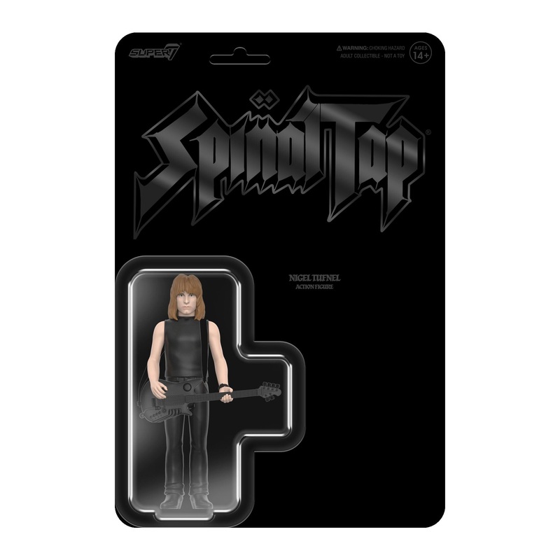 Super7 x SPINAL TAP – Nigel Tufnel (None More Black) – ReAction Figure