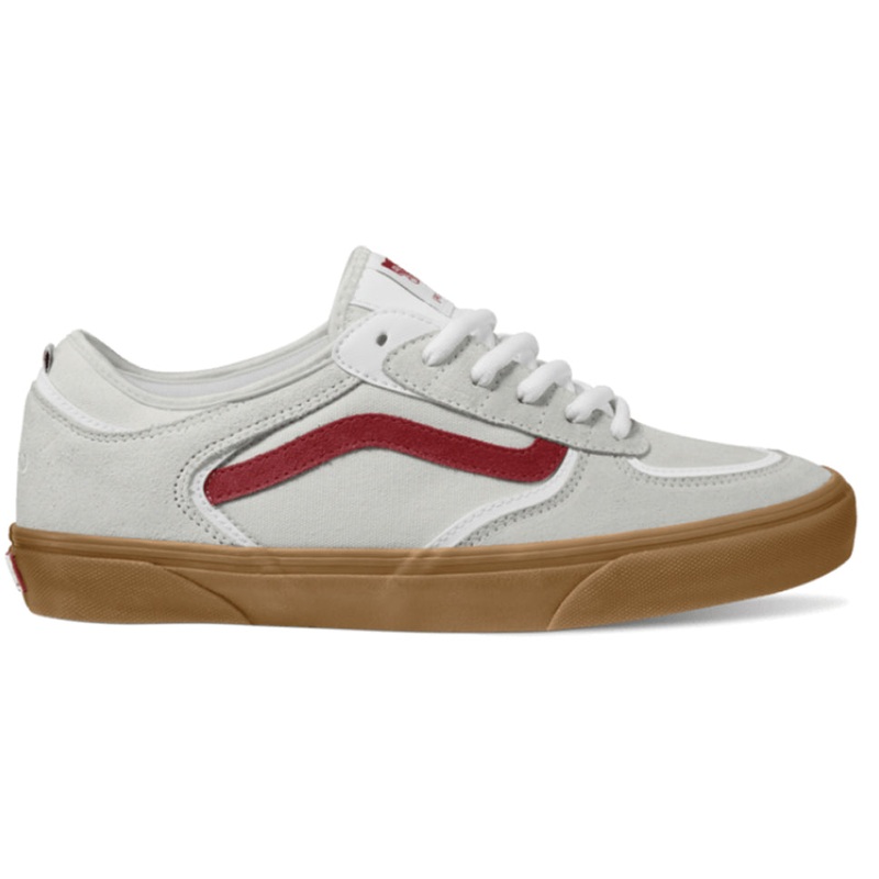 Vans Skate Rowley Red White Gum Shoes Red/ White/ Gum 9