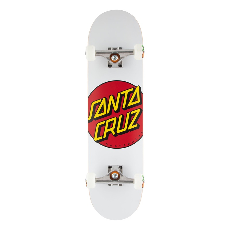 8.00in Classic Dot Santa Cruz Premium Complete Skateboard No Color 8.00in x 31.62in