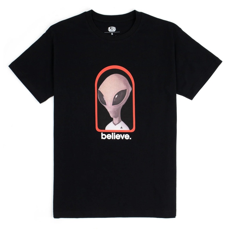 Alien Workshop Believe Reality T-Shirt Small White