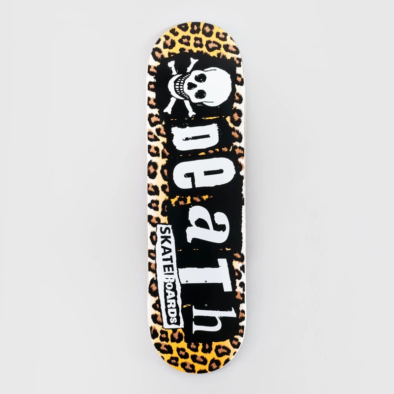 Death 8.5″ Leopard Punk Deck – Multi 8.5″