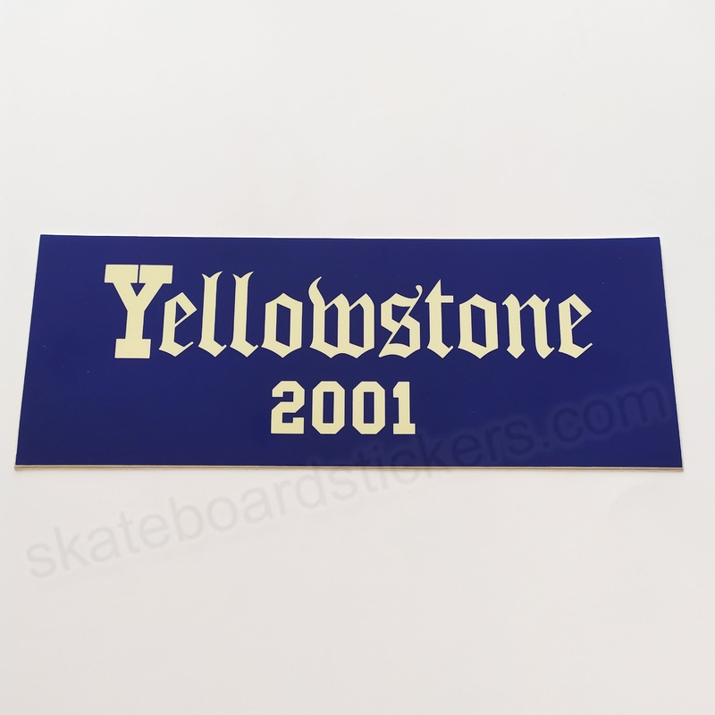 Grizzly Griptape Skateboard Sticker – XL Stamp – 20.5cm across approx