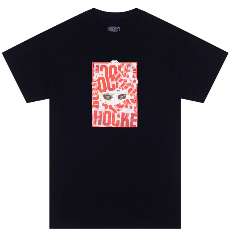 Hockey War All Over T Shirt Black Medium