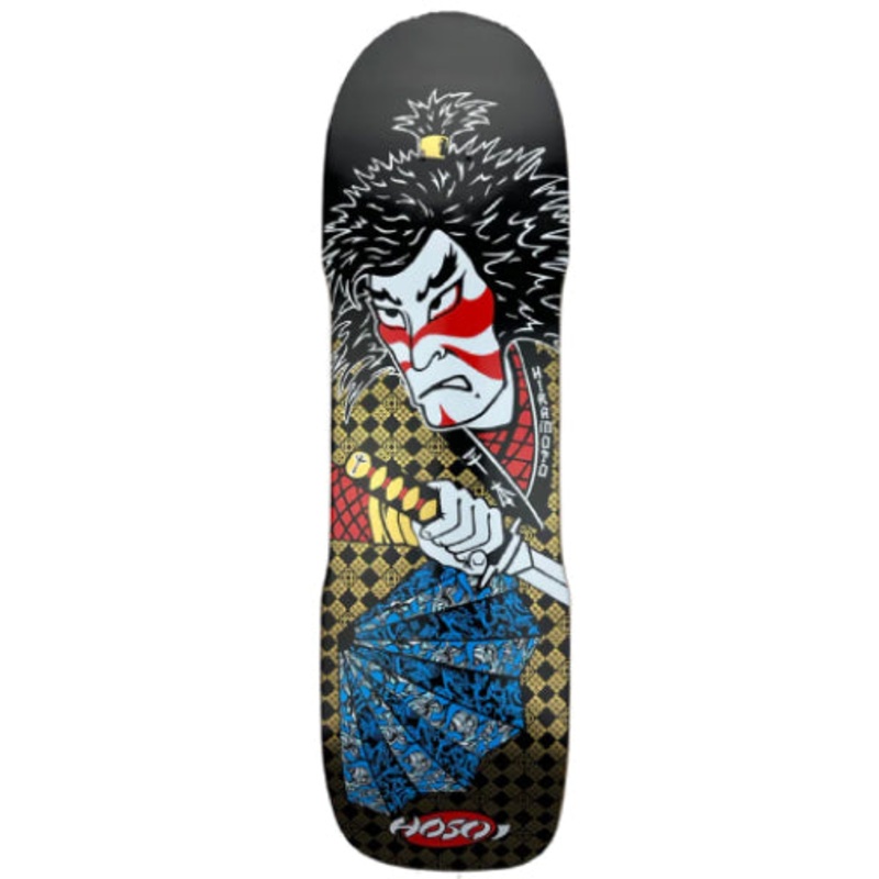 Hosoi Lonny Hiramoto Samurai Skateboard Deck Black 9.0″ 9.0″