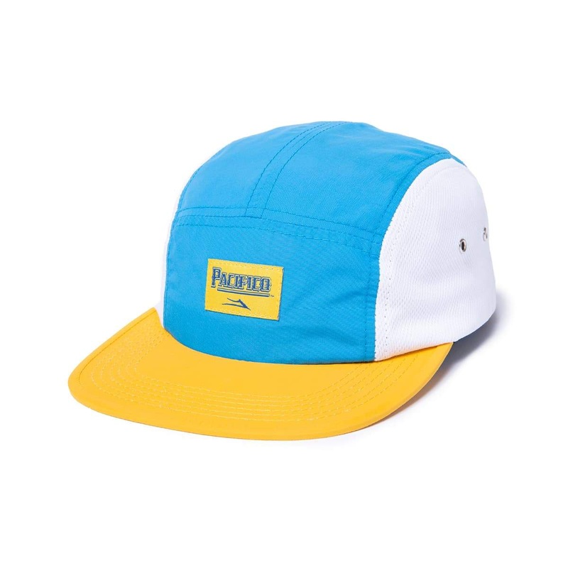 Lakai X Pacifico Cyan, Yellow, White Blocked Camper Hat