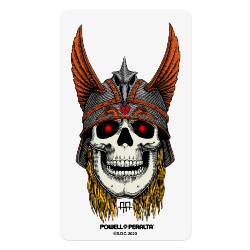 Powell Peralta Andy Anderson Skull Sticker 6″
