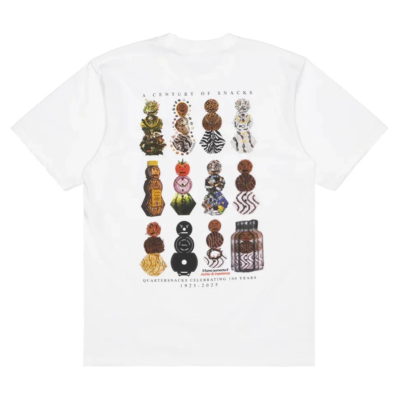 Quartersnacks Anniversary Tee White M