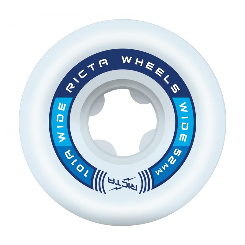 Ricta Wheels Rapido Wide 101a White 52mm