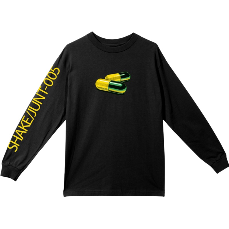 Shake Junt Addicted Longsleeve T-Shirt Black S
