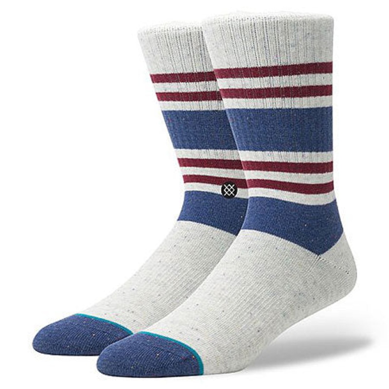 Stance Tracksuit Crew Sock Natural Large