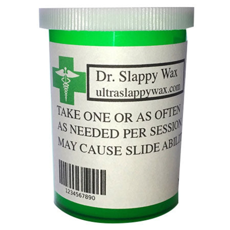 Ultra Slappy Skate Wax Travel Bottle Pool Blue/ Jade/ Rad Red One size fits all