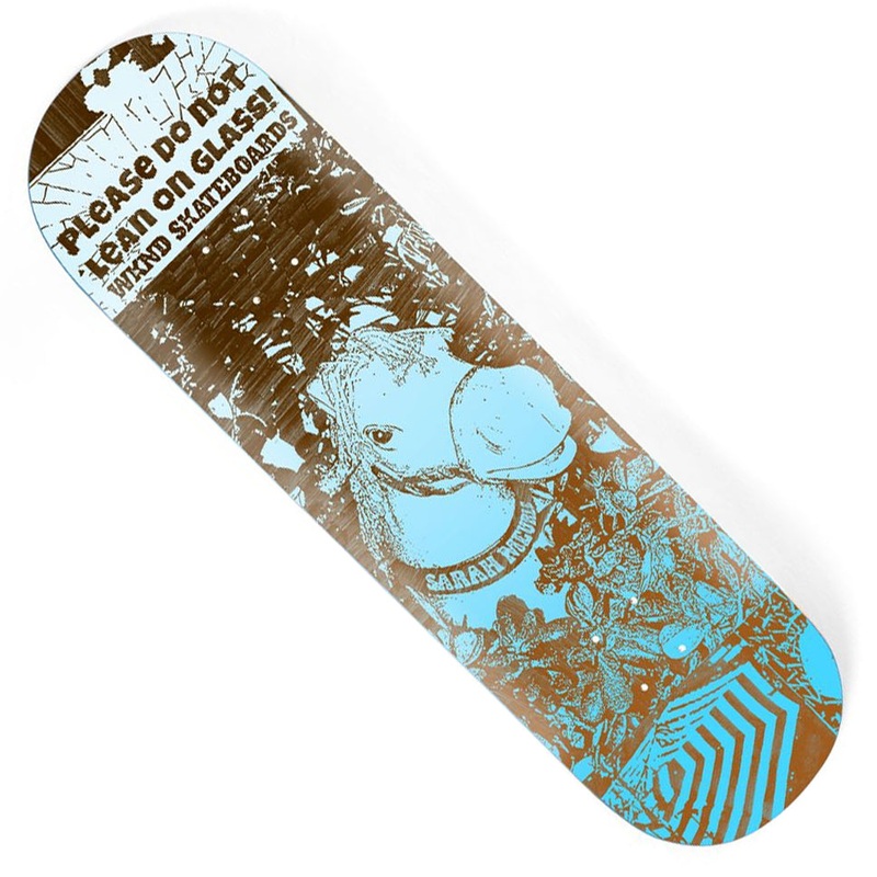 WKND Skateboards Sarah Meurle Do Not Lean Deck Multicolor 8.125 x 32 WB:14