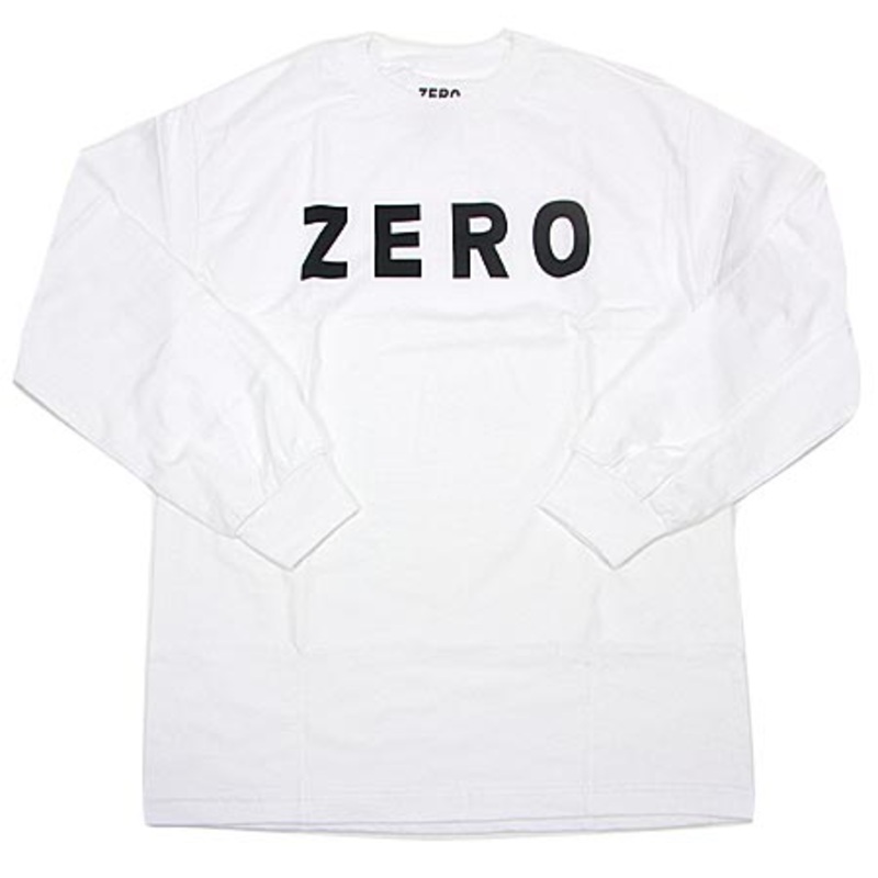 Zero Army Long Sleeve T Shirt White Large