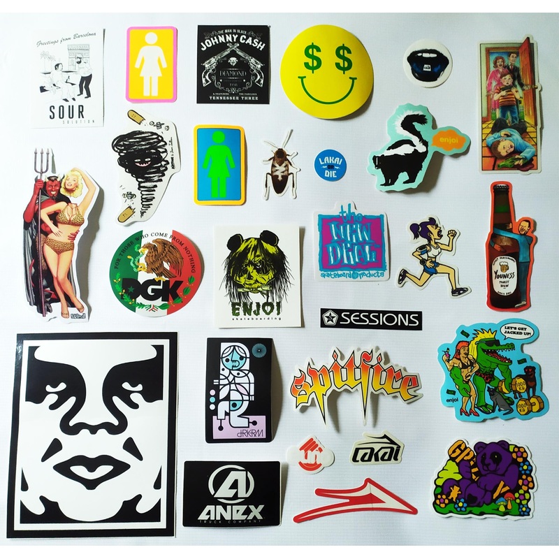 Bundle Skate Sticker Pack #29