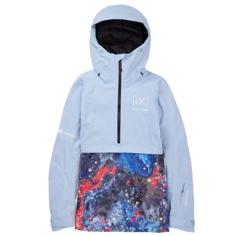 Burton Women’s [ak] Kimmy GORE-TEX 2L Anorak Jacket Moonrise/Nebula Small Moonrise/Nebula
