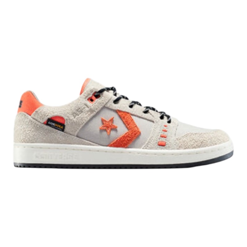 Converse Cons AS-1 Pro Suede & Cordura Papyrus/Black/Vermillion Red 8