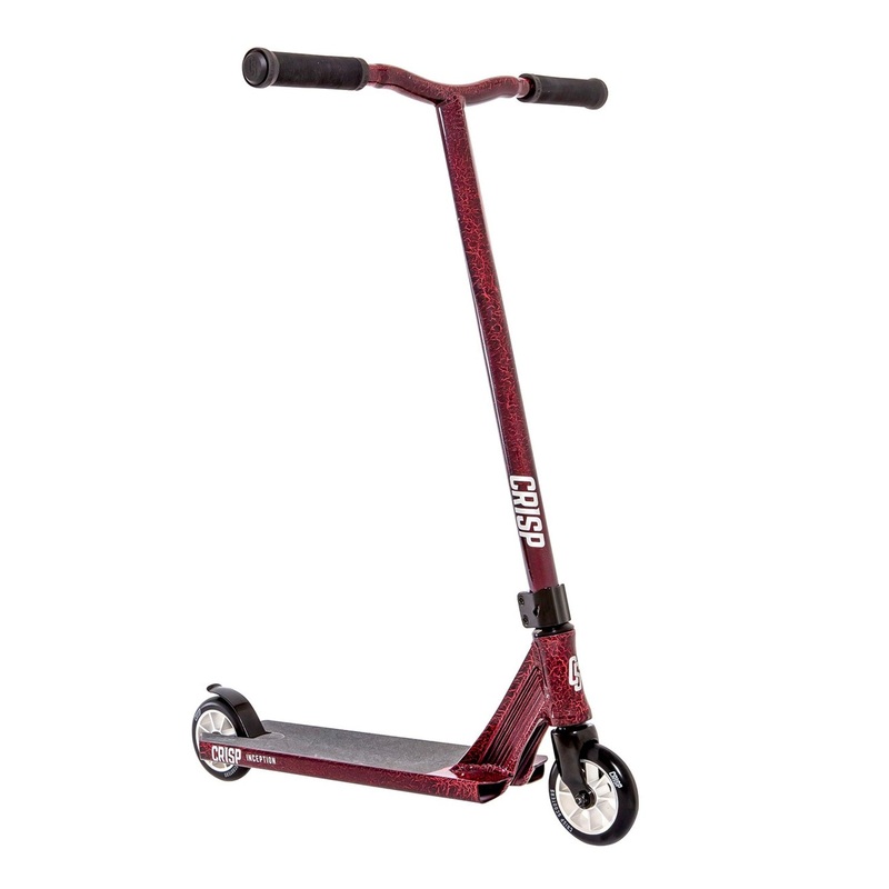 Crisp Inception Complete Scooter – Red Cracking