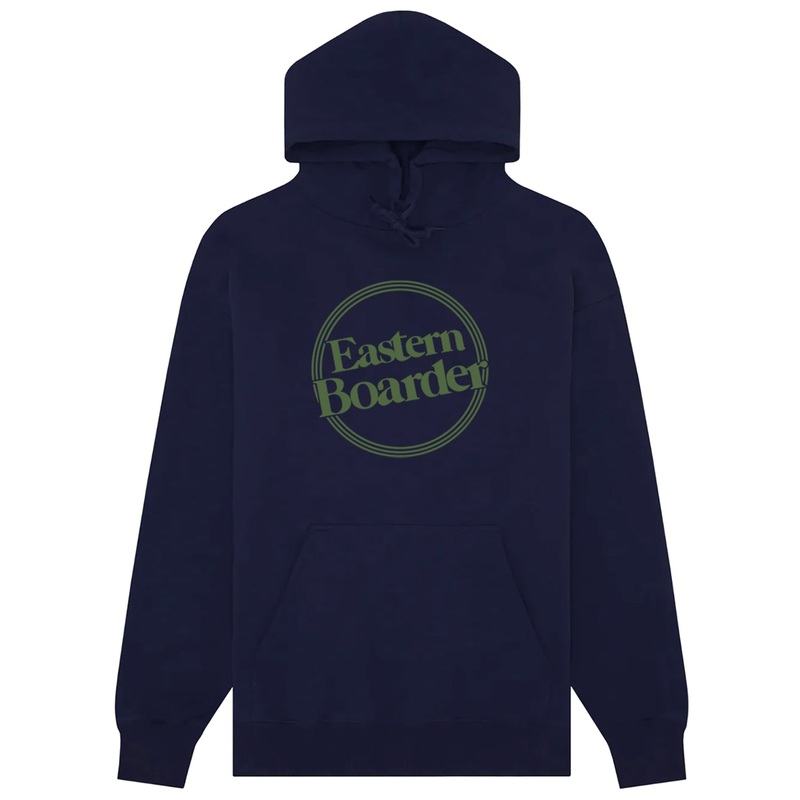 EasternBoarder Dot Logo Hoodie Navy SM