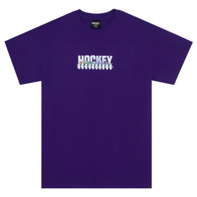 Hockey Neighbor T Shirt Purple Large