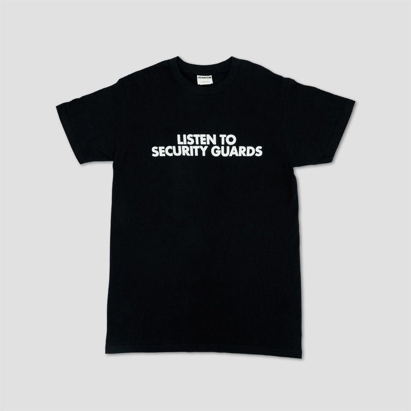 Jenkem Listen To T-Shirt Black Small