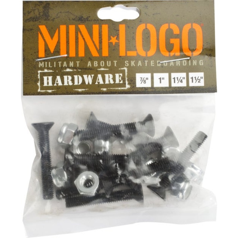 Mini Logo – 1.25″ Phillips Hardware – Black