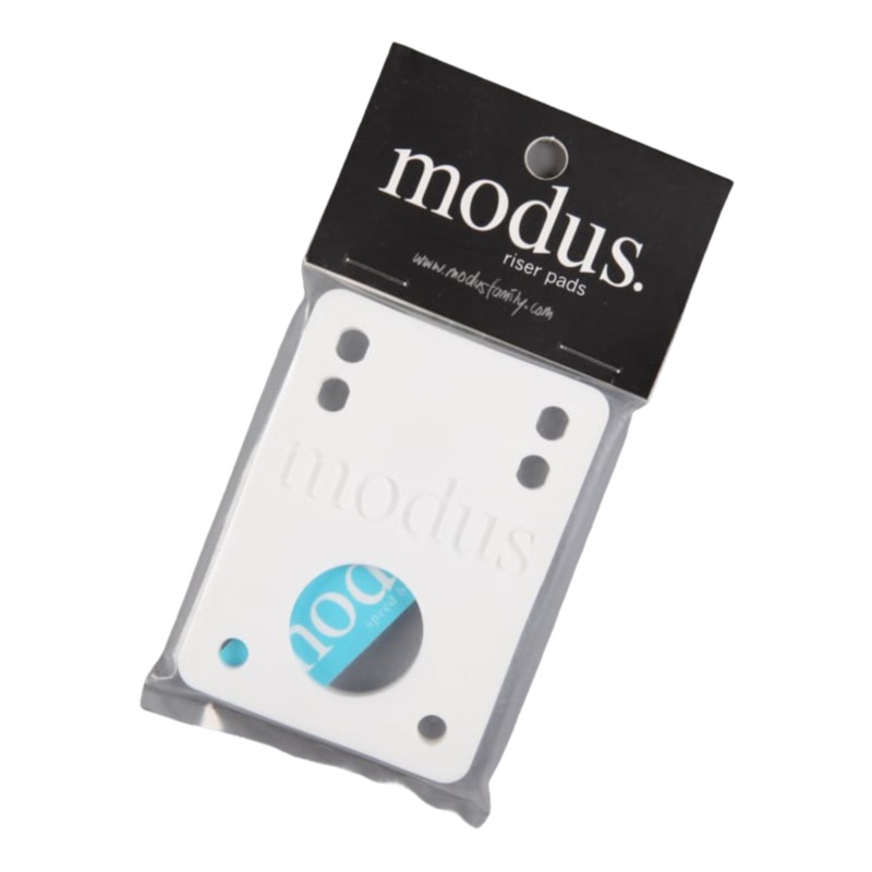 Modus Skateboard Risers – 1/8″ – White 1/8 White