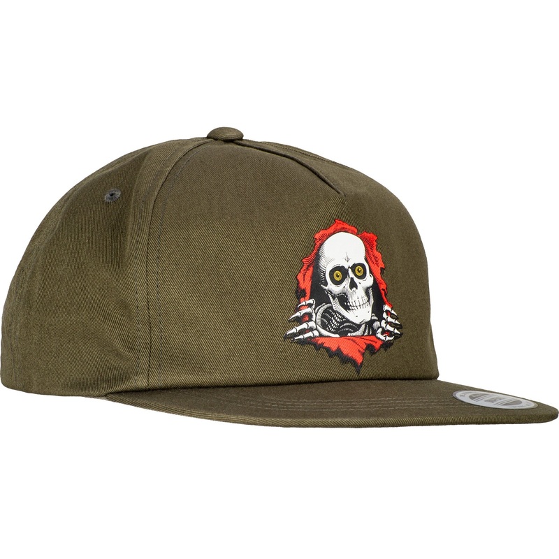 Powell Peralta “Ripper” Hat Military Green