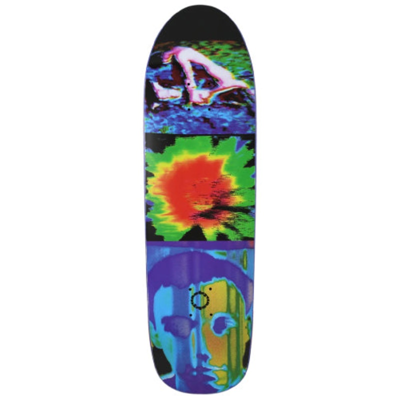 Quasi Technicolor Shaped Skateboard Deck 9.0″ 9.0″