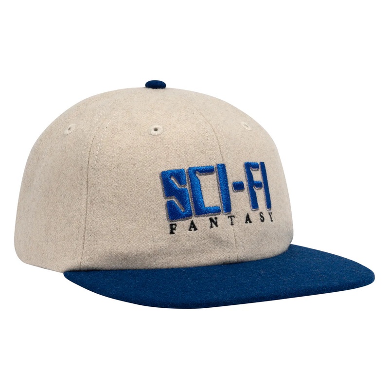 Sci Fi Fantasy Display Hat Oatmeal/Blue OS