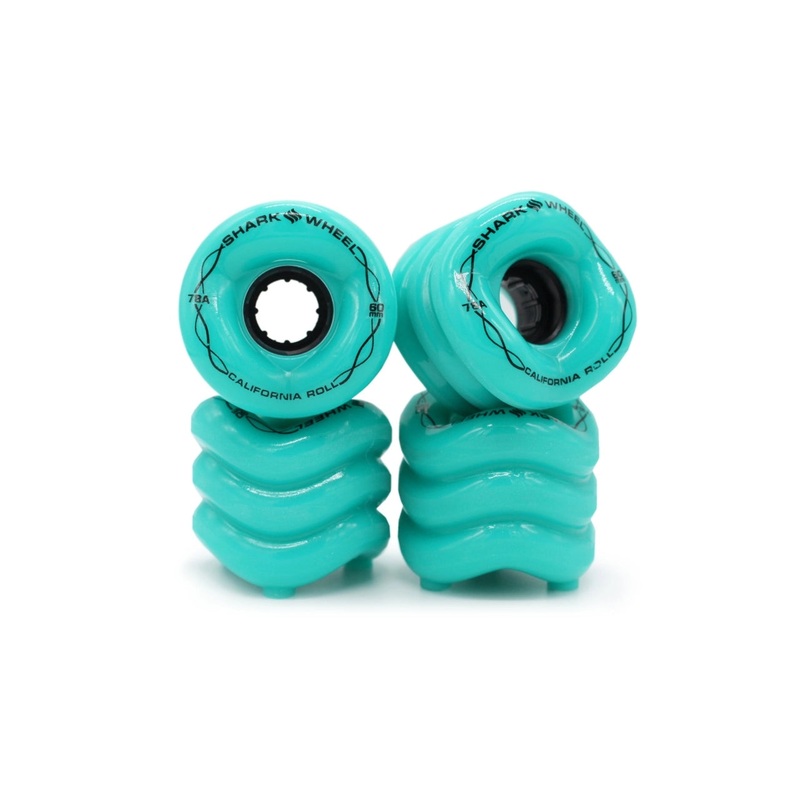 Shark Wheel 60mm, 78a Turquoise California Roll