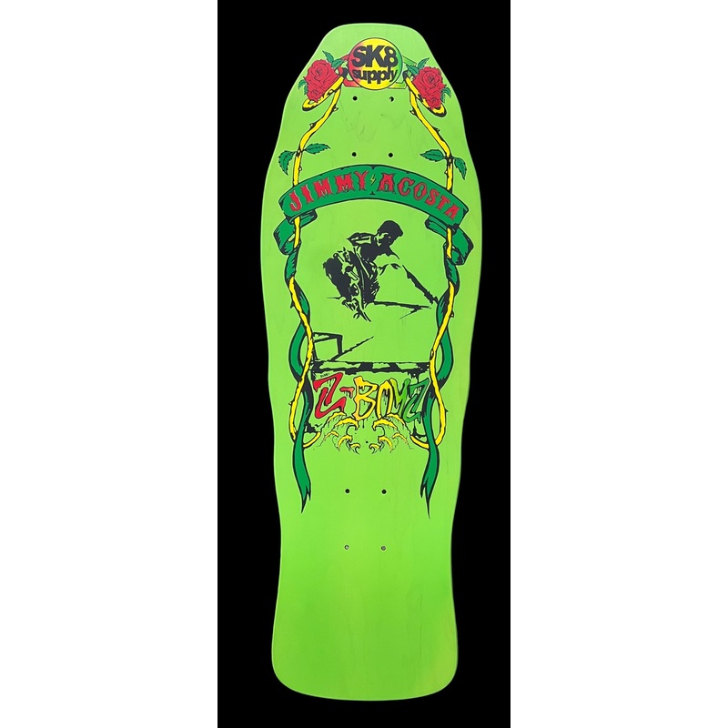 SK8supply Jimmy Acosta Skateboard Deck – Green