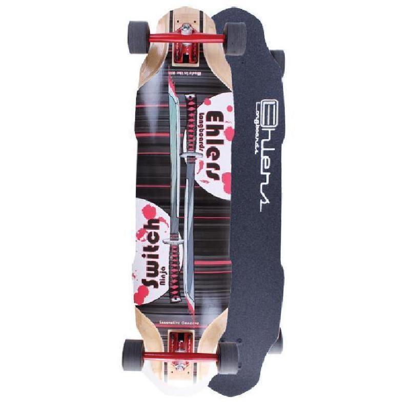 Switch Ninja 37 inch Downhill Freeride Longboard Complete