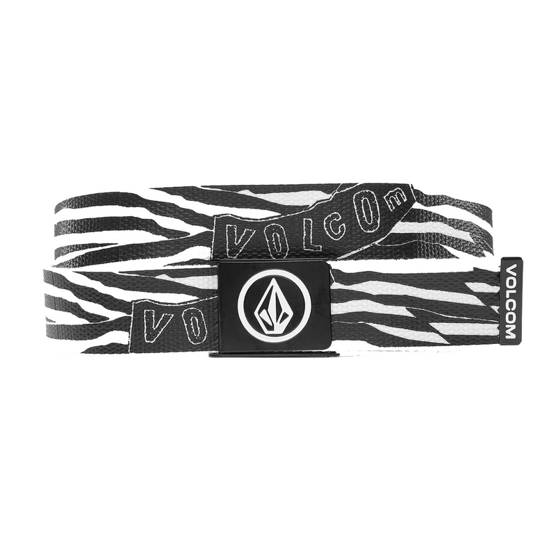 Volcom Circle Web Belt Off White