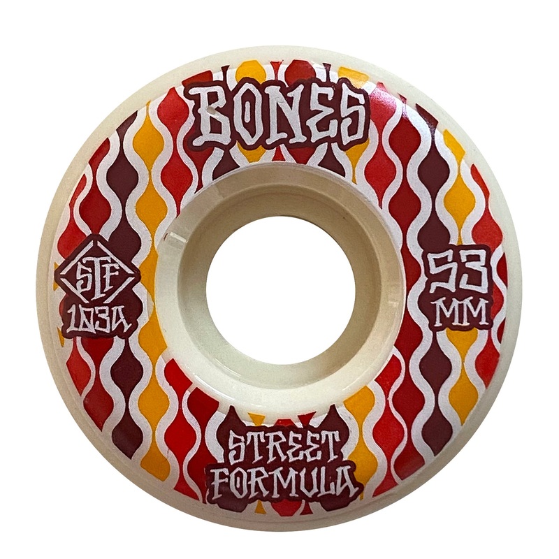Bones – 53mm – STF Retros 103a V2 Locks – White
