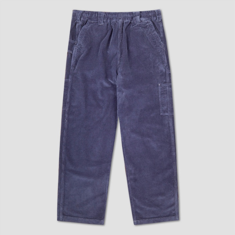 Bronze Corduroy Relaxed Pant Navy Small
