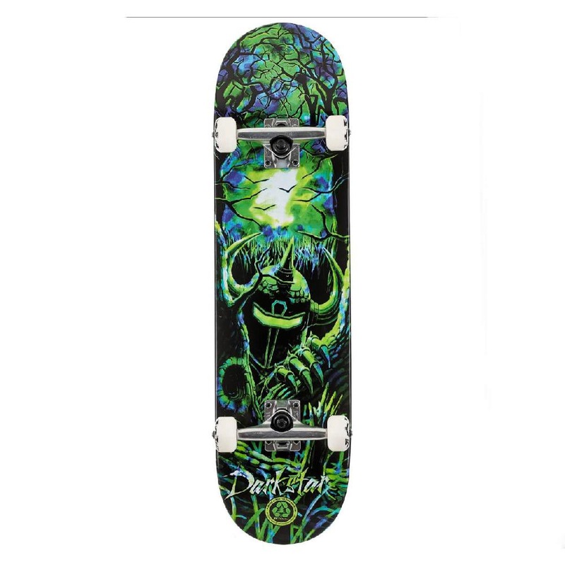 Darkstar Woods Green and Blue 8.125″ Skateboard Complete