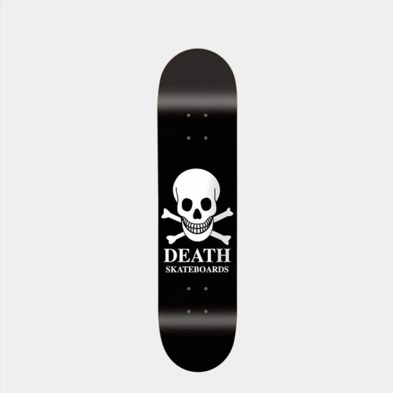 Death 7.25 Mini OG Skull Deck – Black 7.25″